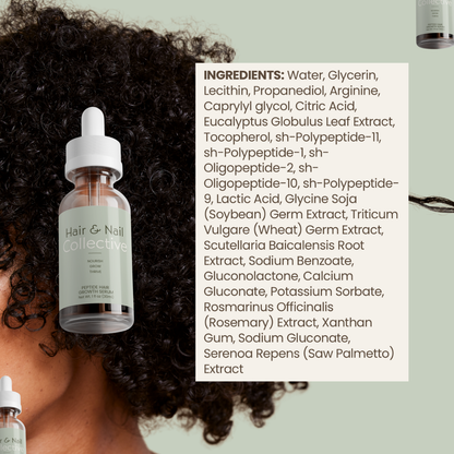 Peptide Hair Growth Serum ingredient list