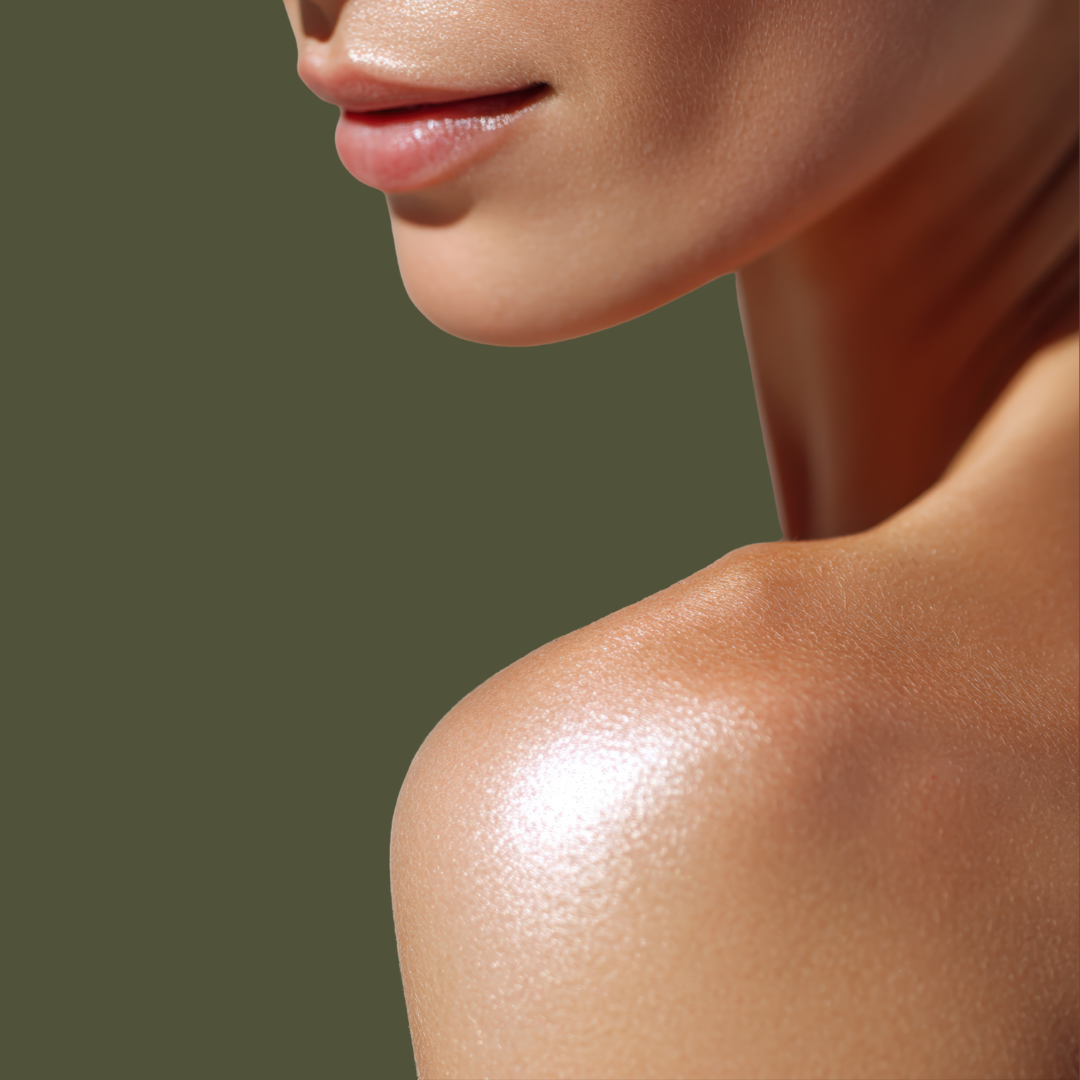 A MORE DEFINED-LOOKING JAWLINE